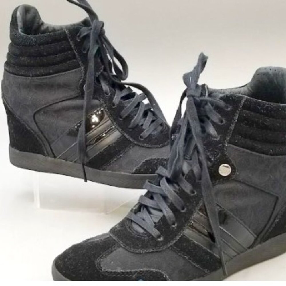 Coach Black High-Top Sneakers